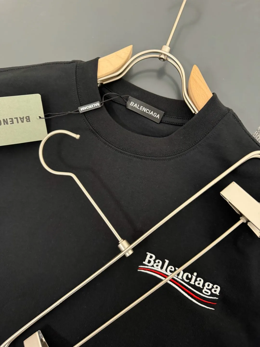 Balenciaga* *280g t logo New Arrival t ， ， Versatile ：White Black Sizes：S M L XL XXL